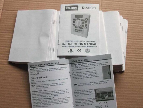 黑白說(shuō)明書